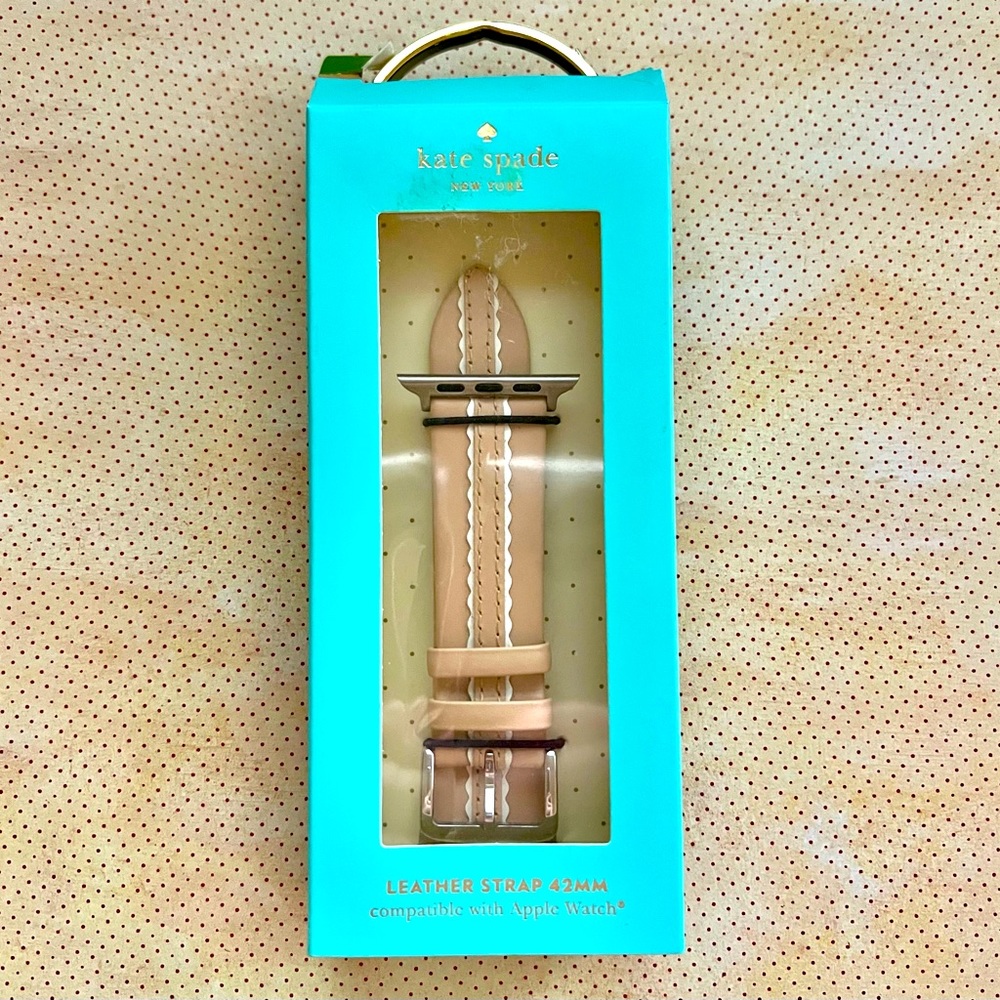 ♠️ kate spade “Leather Watch Strap” for Apple Watch™️ Vanchetta